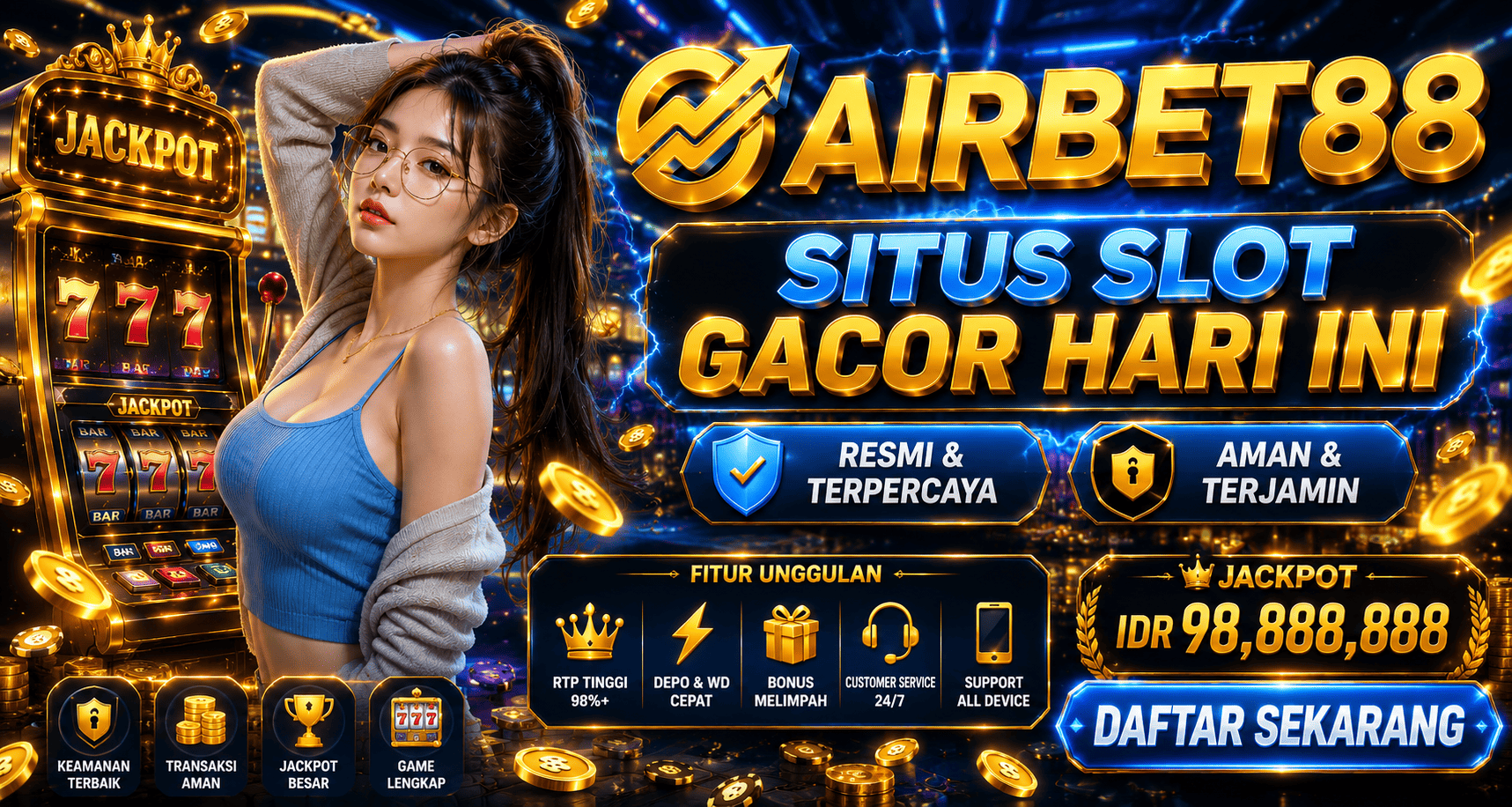 Slot 10000 Interaktif dengan Tema Modern